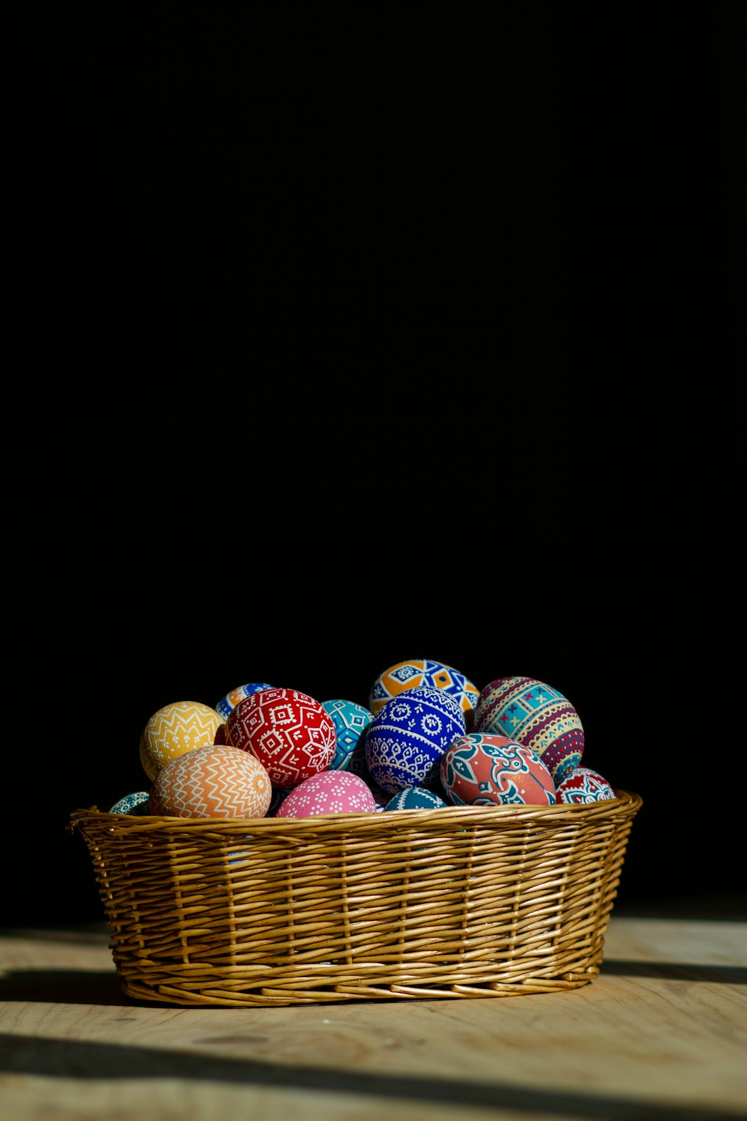 a basket of eggs a basket of eggs